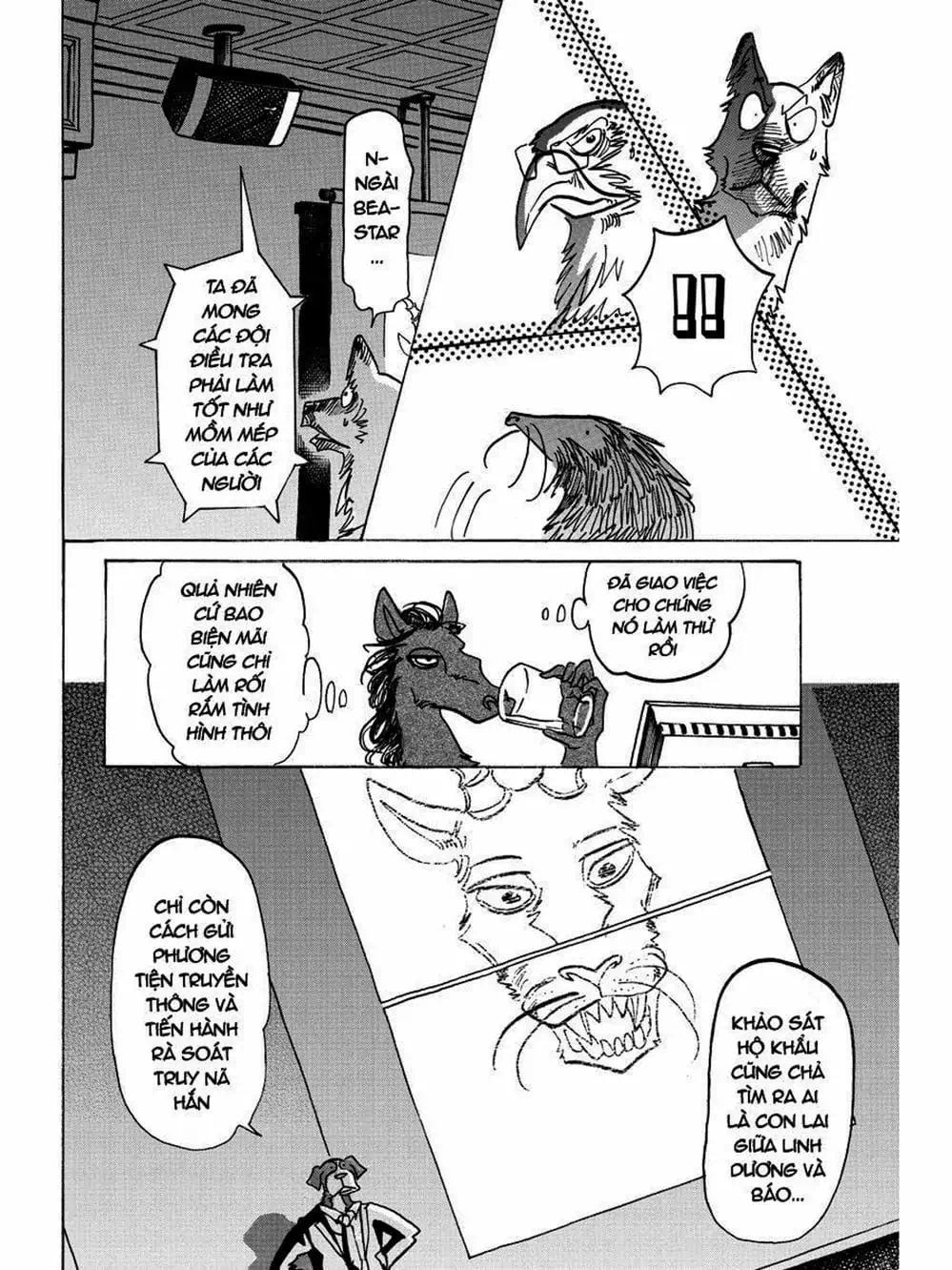 Truyện Tranh Bởi Vì Chúng Ta Đều Là Những Ngôi Sao - Beastars trang 10