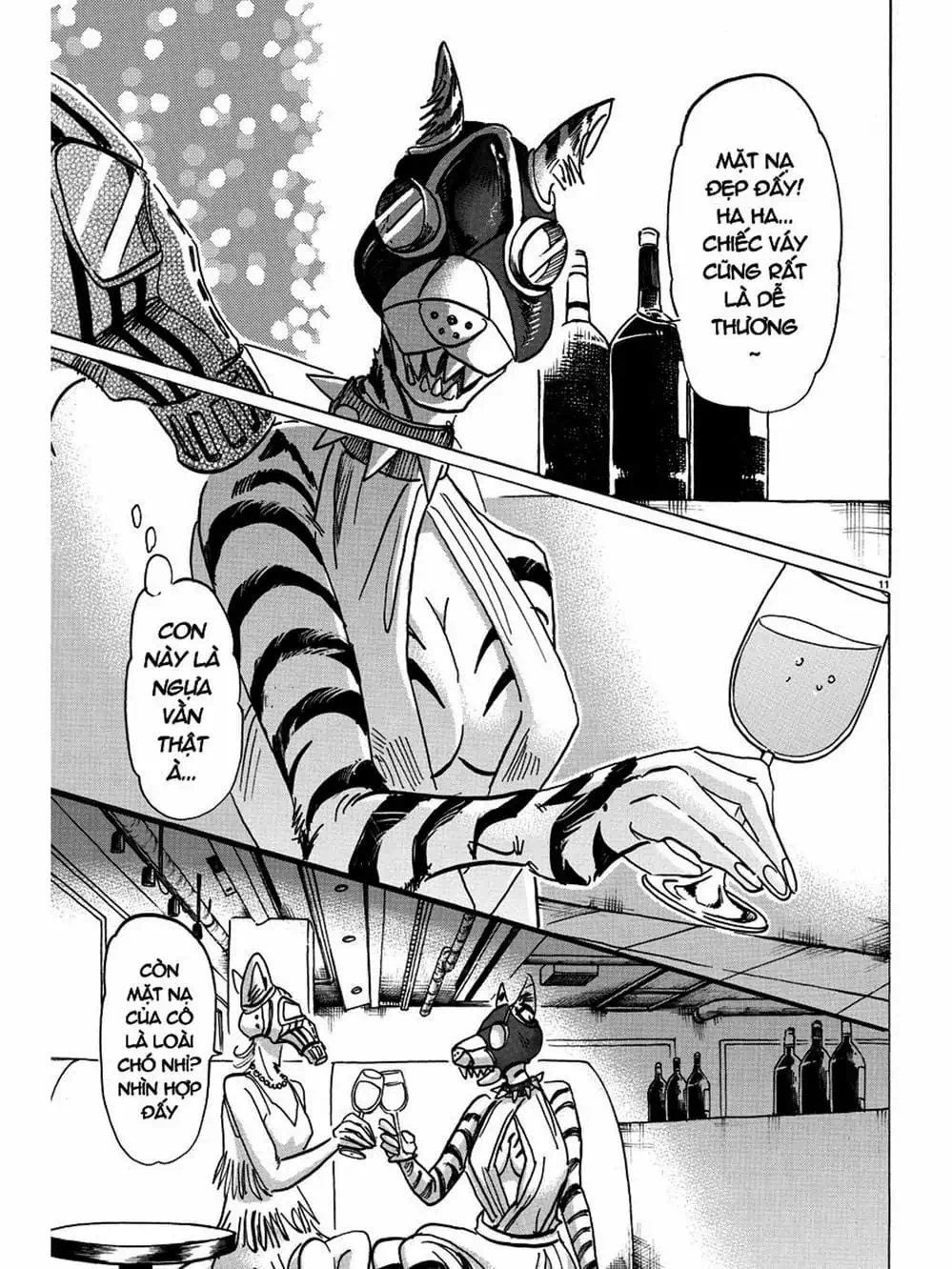 Truyện Tranh Bởi Vì Chúng Ta Đều Là Những Ngôi Sao - Beastars trang 10