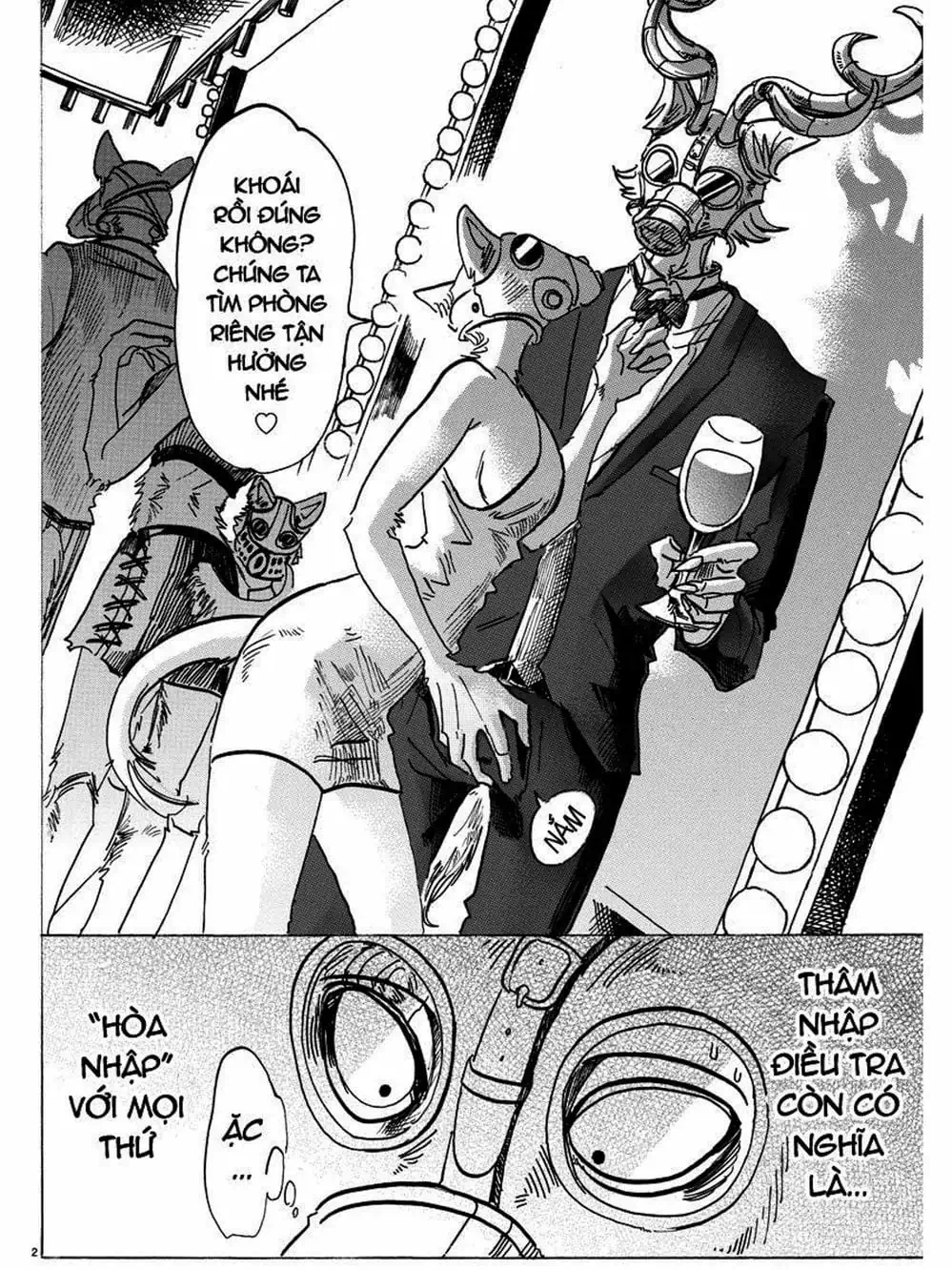 Truyện Tranh Bởi Vì Chúng Ta Đều Là Những Ngôi Sao - Beastars trang 10