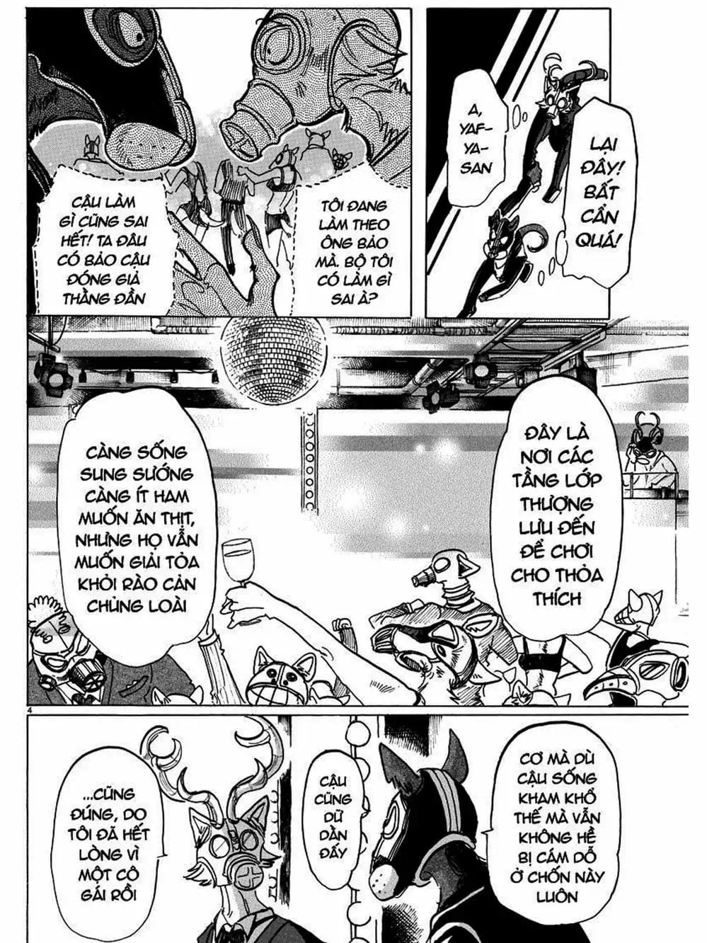 Truyện Tranh Bởi Vì Chúng Ta Đều Là Những Ngôi Sao - Beastars trang 10