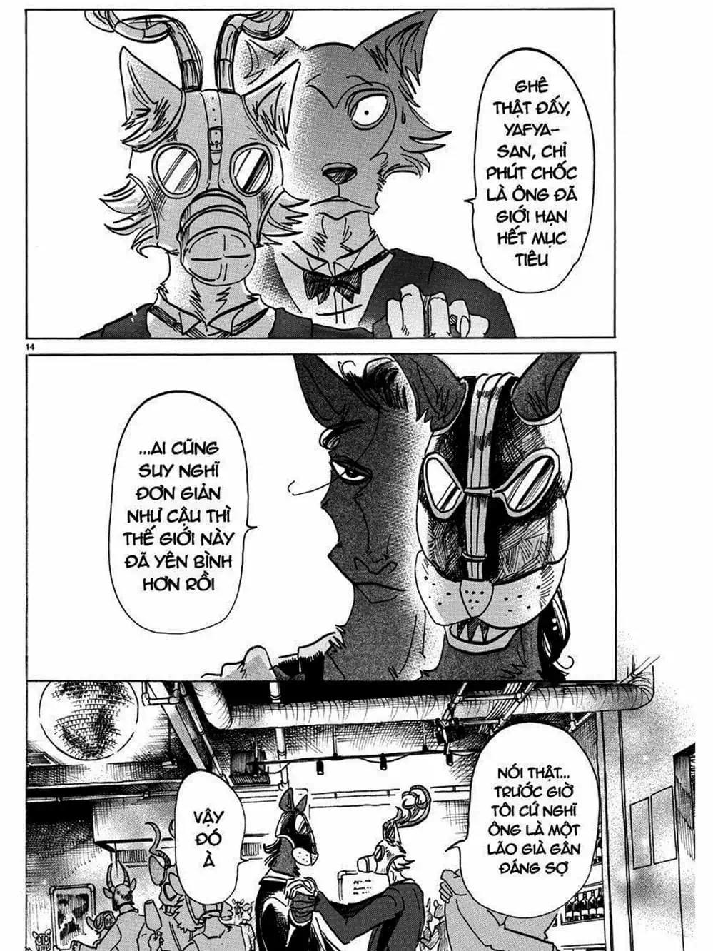 Truyện Tranh Bởi Vì Chúng Ta Đều Là Những Ngôi Sao - Beastars trang 10