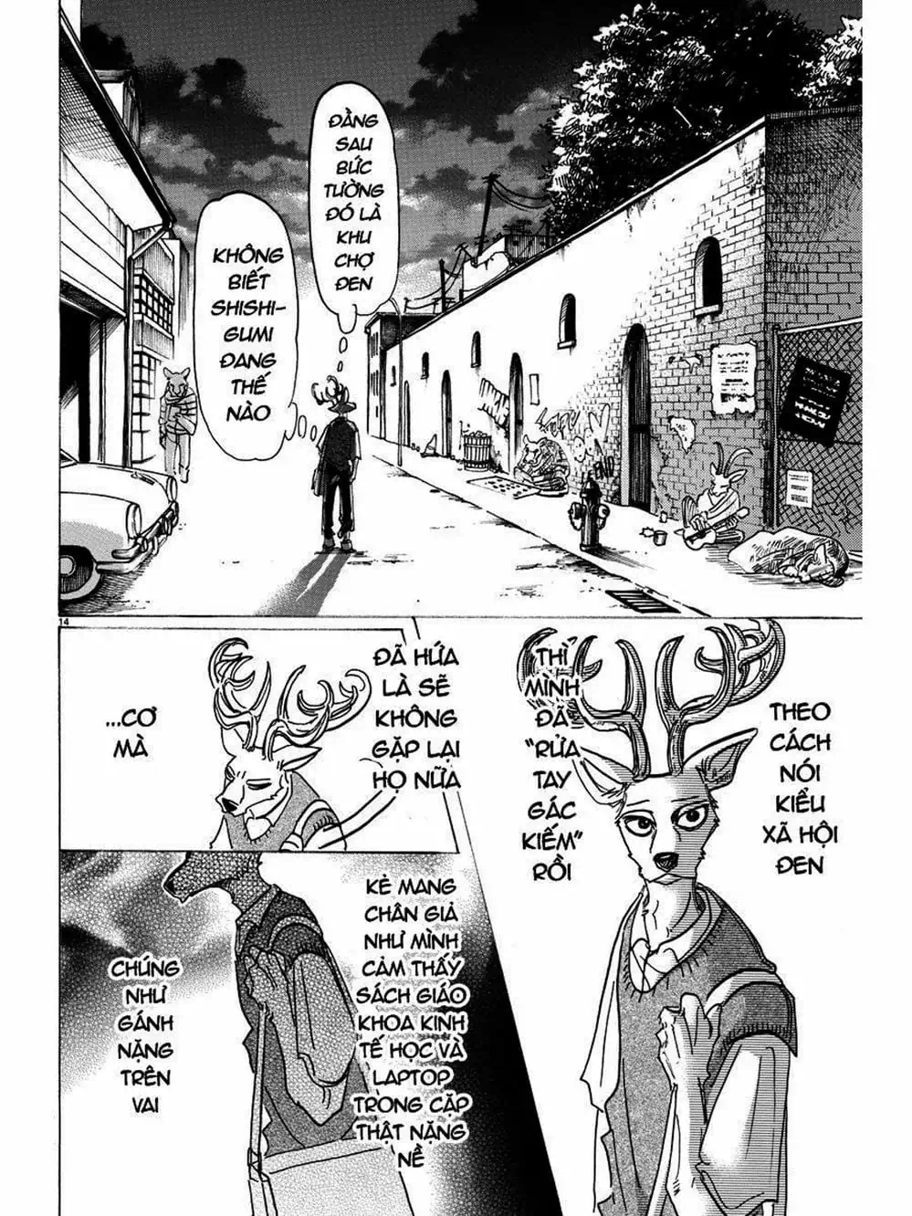 Truyện Tranh Bởi Vì Chúng Ta Đều Là Những Ngôi Sao - Beastars trang 10