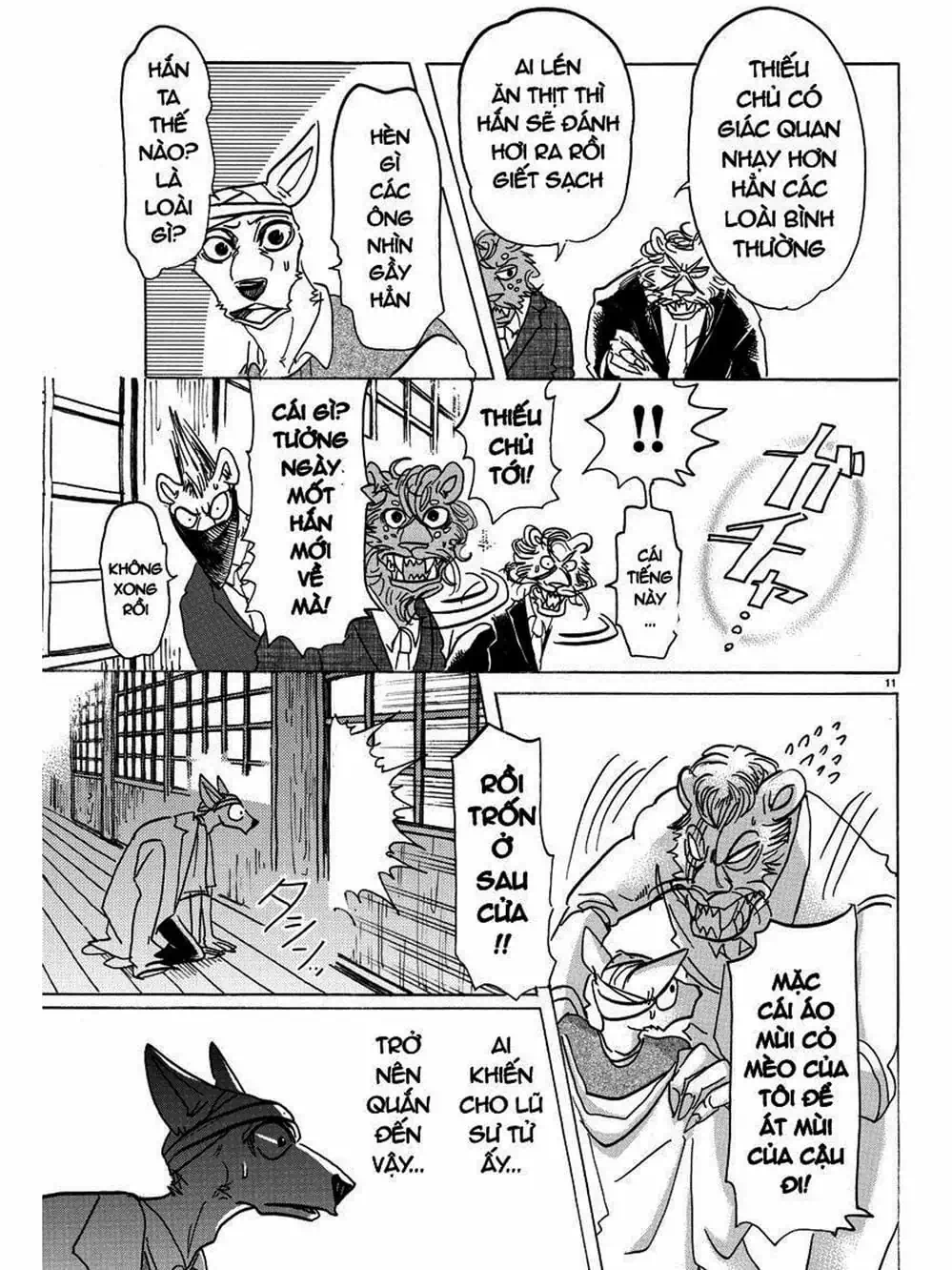 Truyện Tranh Bởi Vì Chúng Ta Đều Là Những Ngôi Sao - Beastars trang 10