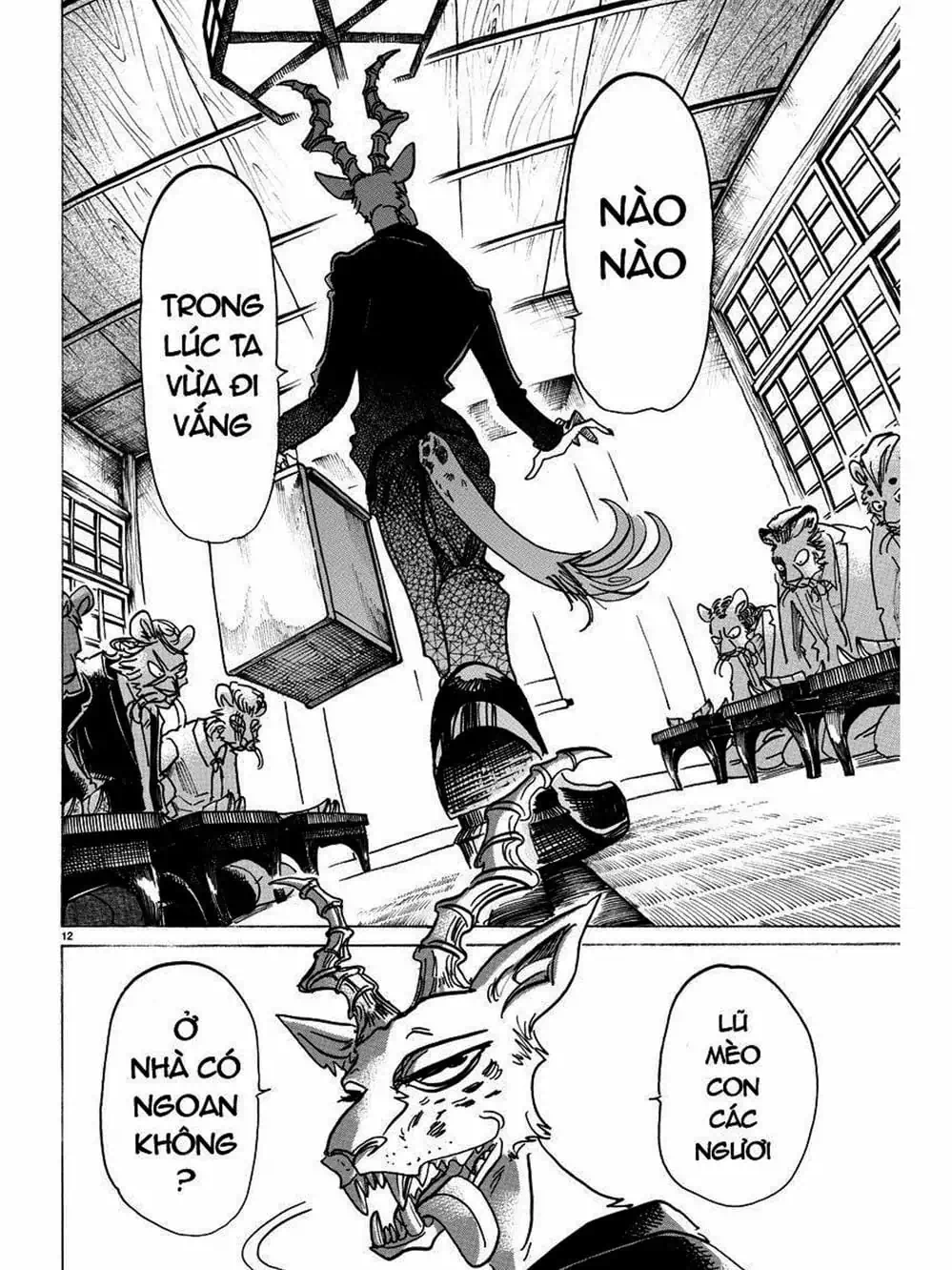 Truyện Tranh Bởi Vì Chúng Ta Đều Là Những Ngôi Sao - Beastars trang 10