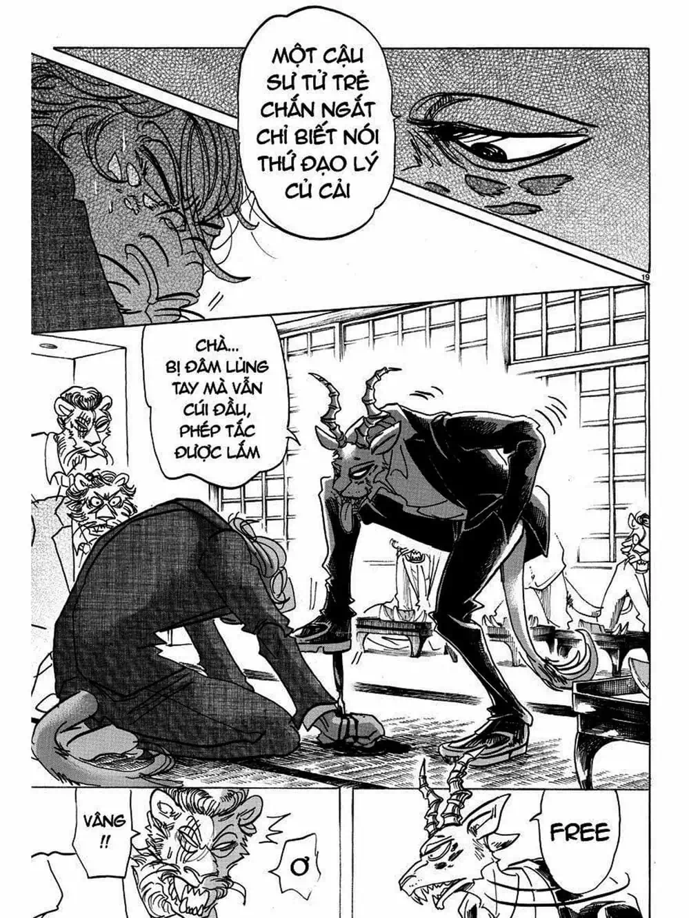 Truyện Tranh Bởi Vì Chúng Ta Đều Là Những Ngôi Sao - Beastars trang 10