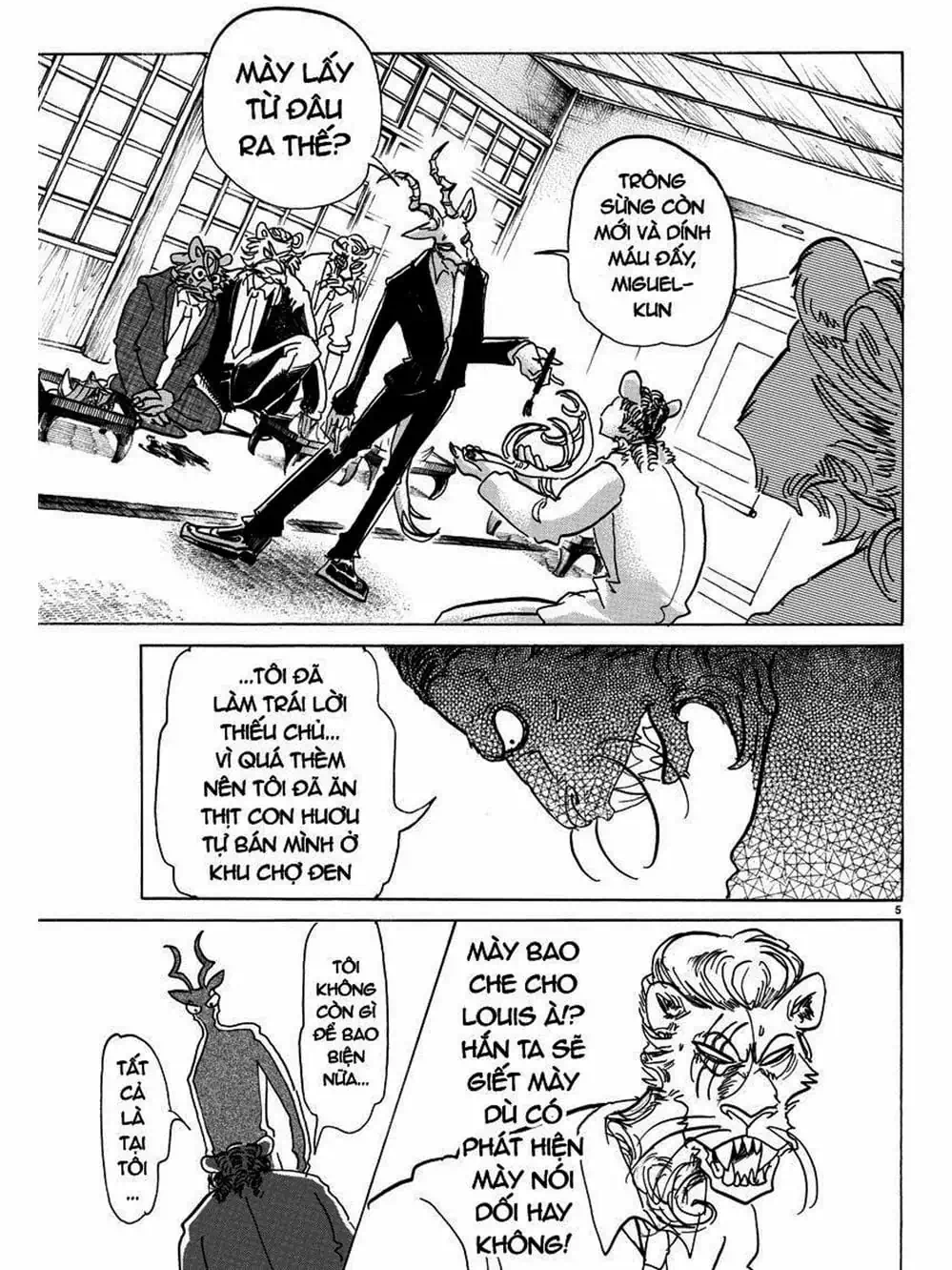 Truyện Tranh Bởi Vì Chúng Ta Đều Là Những Ngôi Sao - Beastars trang 10
