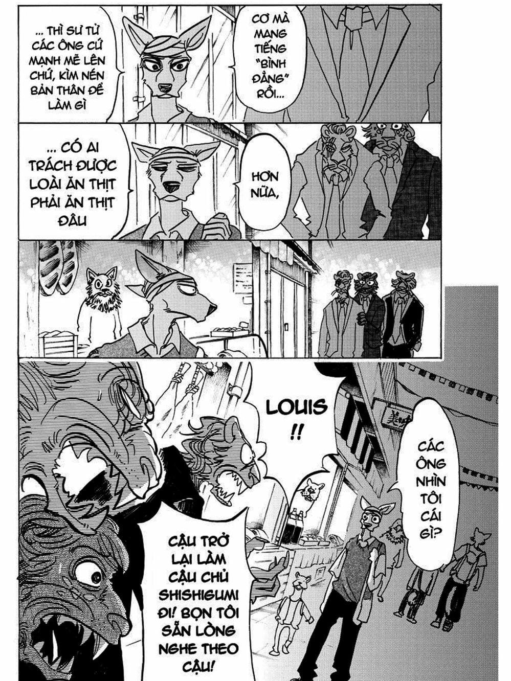 Truyện Tranh Bởi Vì Chúng Ta Đều Là Những Ngôi Sao - Beastars trang 10