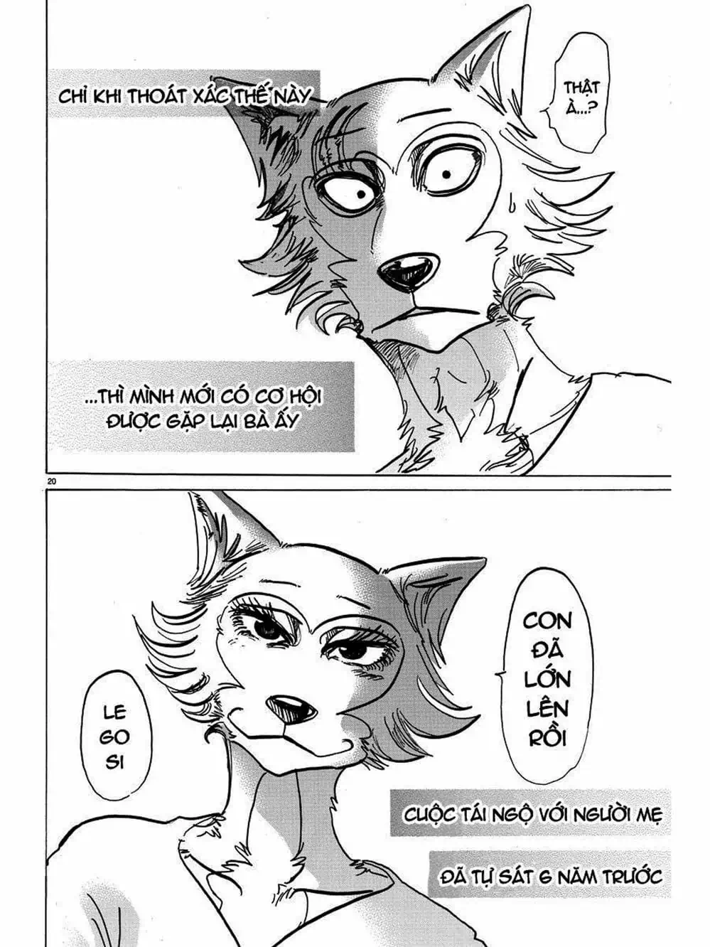 Truyện Tranh Bởi Vì Chúng Ta Đều Là Những Ngôi Sao - Beastars trang 10