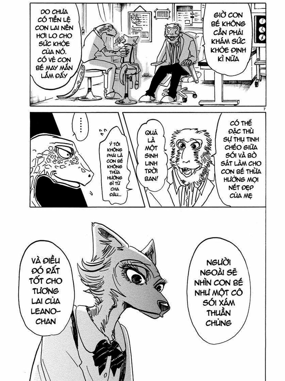 Truyện Tranh Bởi Vì Chúng Ta Đều Là Những Ngôi Sao - Beastars trang 10
