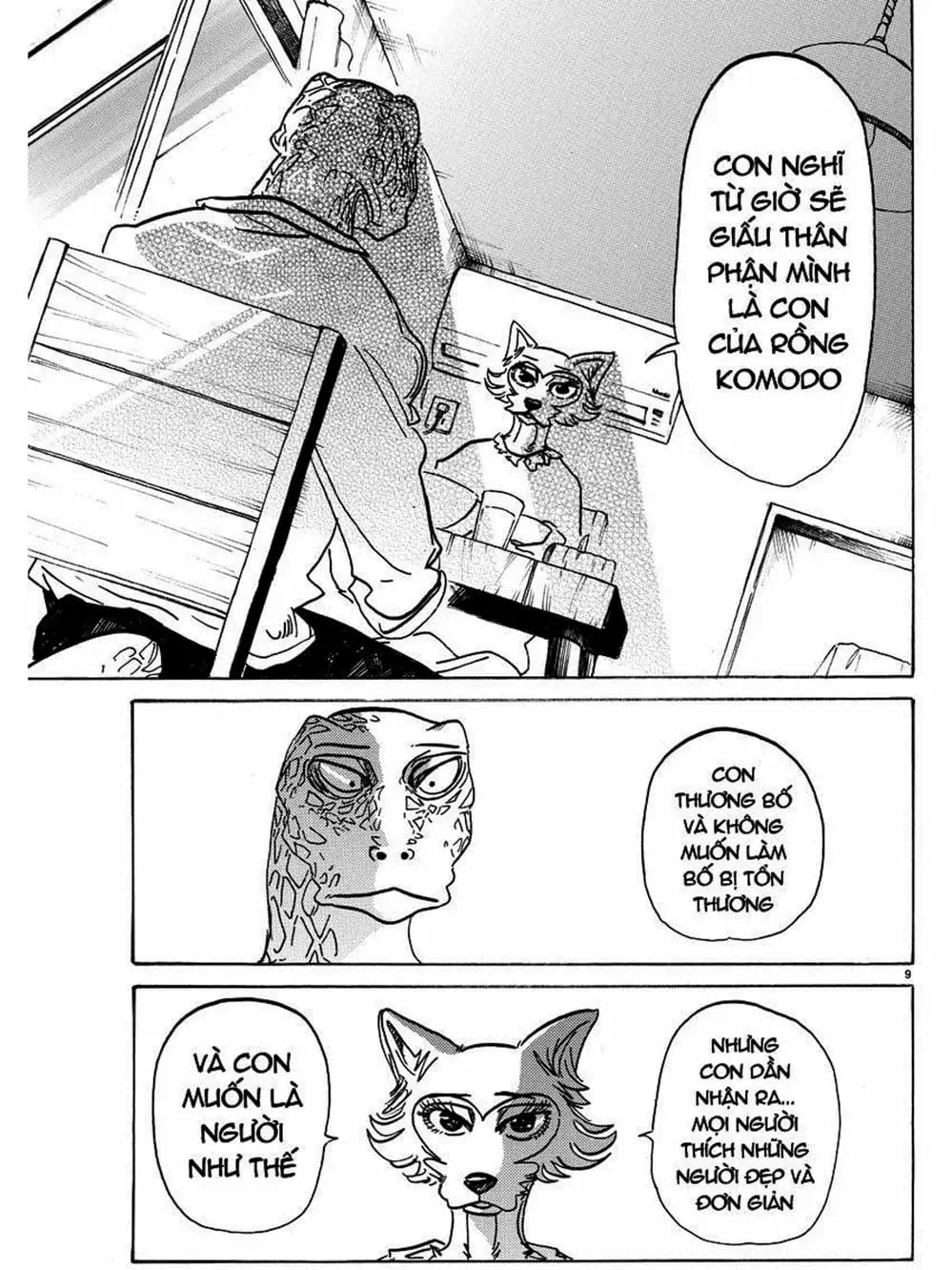 Truyện Tranh Bởi Vì Chúng Ta Đều Là Những Ngôi Sao - Beastars trang 10