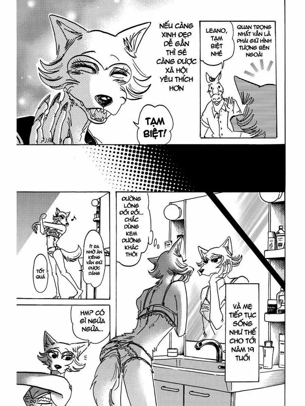 Truyện Tranh Bởi Vì Chúng Ta Đều Là Những Ngôi Sao - Beastars trang 10