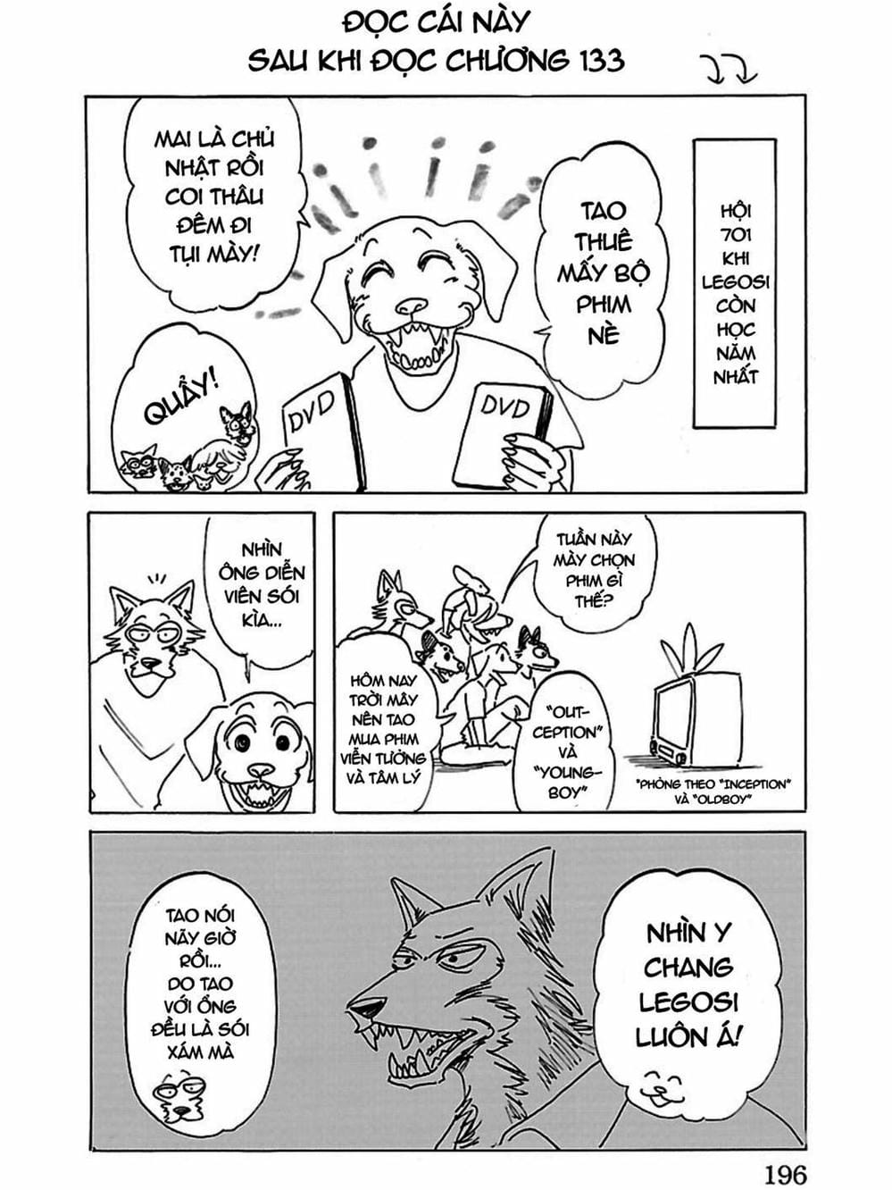 Truyện Tranh Bởi Vì Chúng Ta Đều Là Những Ngôi Sao - Beastars trang 10