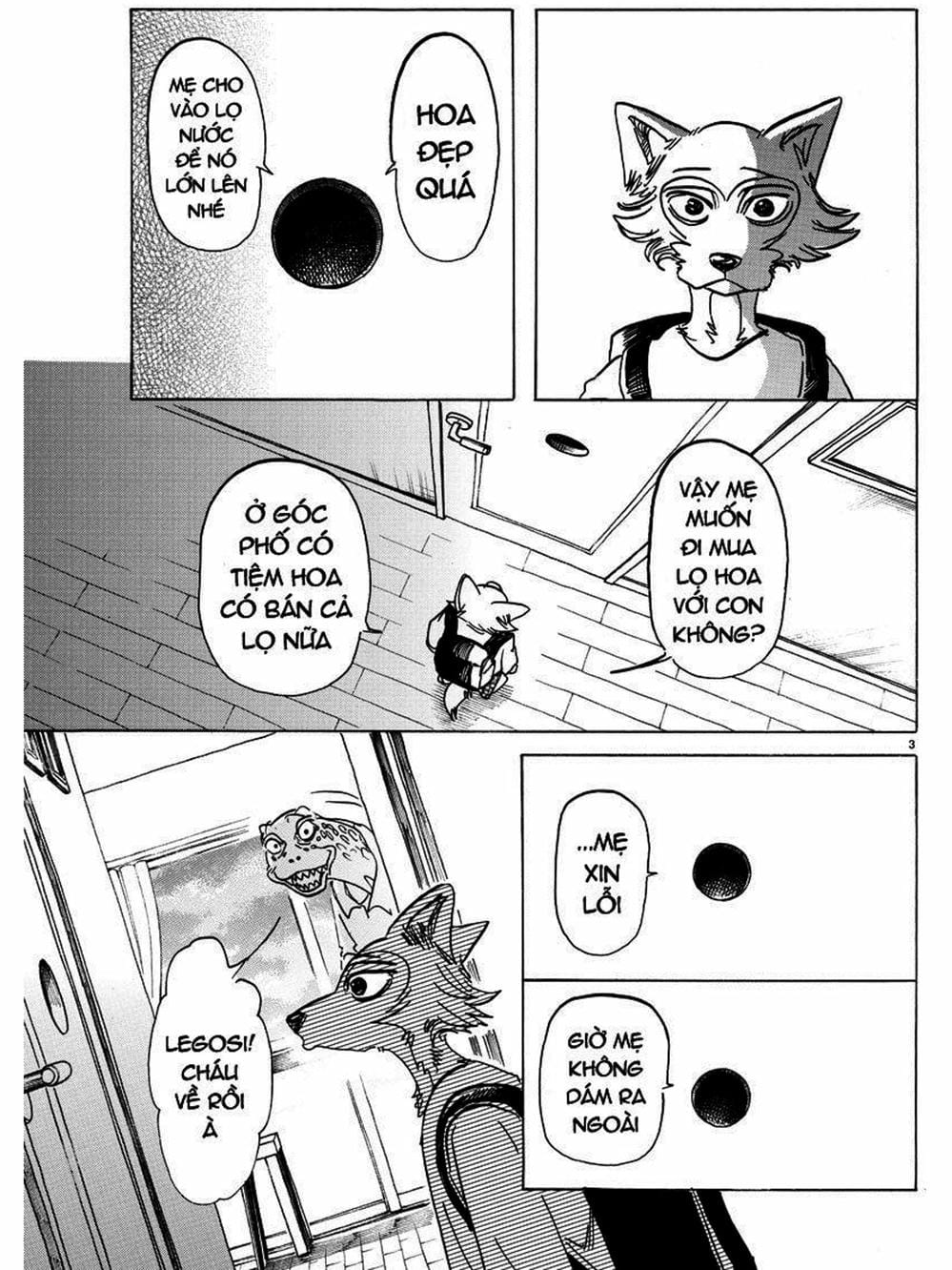 Truyện Tranh Bởi Vì Chúng Ta Đều Là Những Ngôi Sao - Beastars trang 10