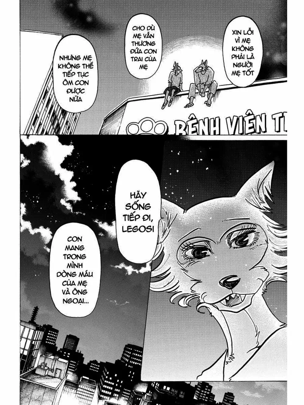 Truyện Tranh Bởi Vì Chúng Ta Đều Là Những Ngôi Sao - Beastars trang 10