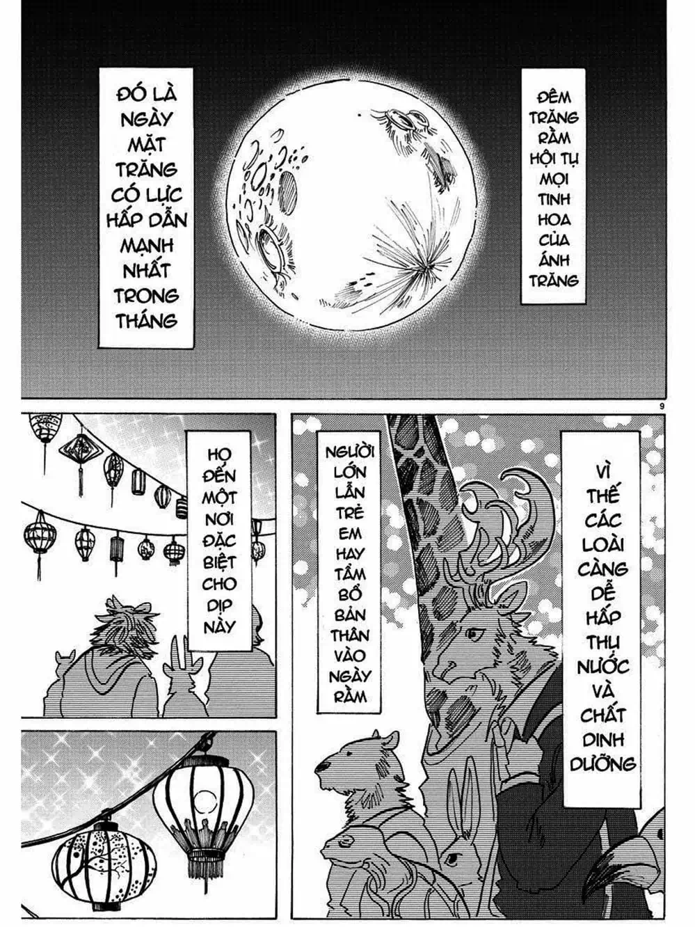 Truyện Tranh Bởi Vì Chúng Ta Đều Là Những Ngôi Sao - Beastars trang 10
