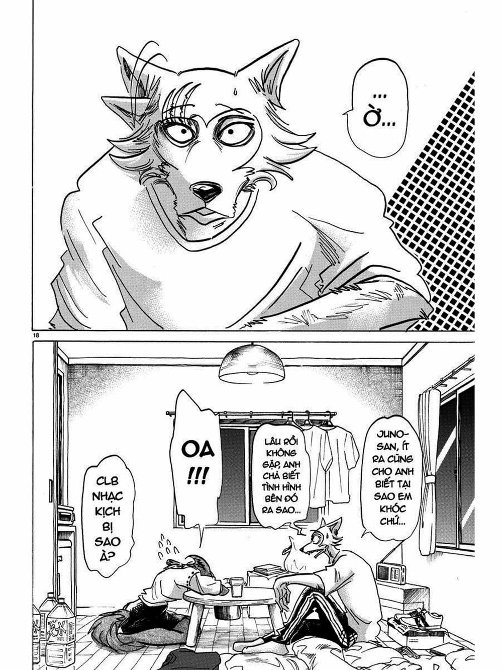 Truyện Tranh Bởi Vì Chúng Ta Đều Là Những Ngôi Sao - Beastars trang 10