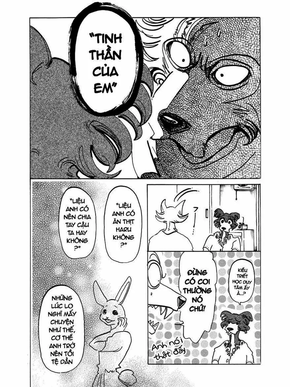 Truyện Tranh Bởi Vì Chúng Ta Đều Là Những Ngôi Sao - Beastars trang 10