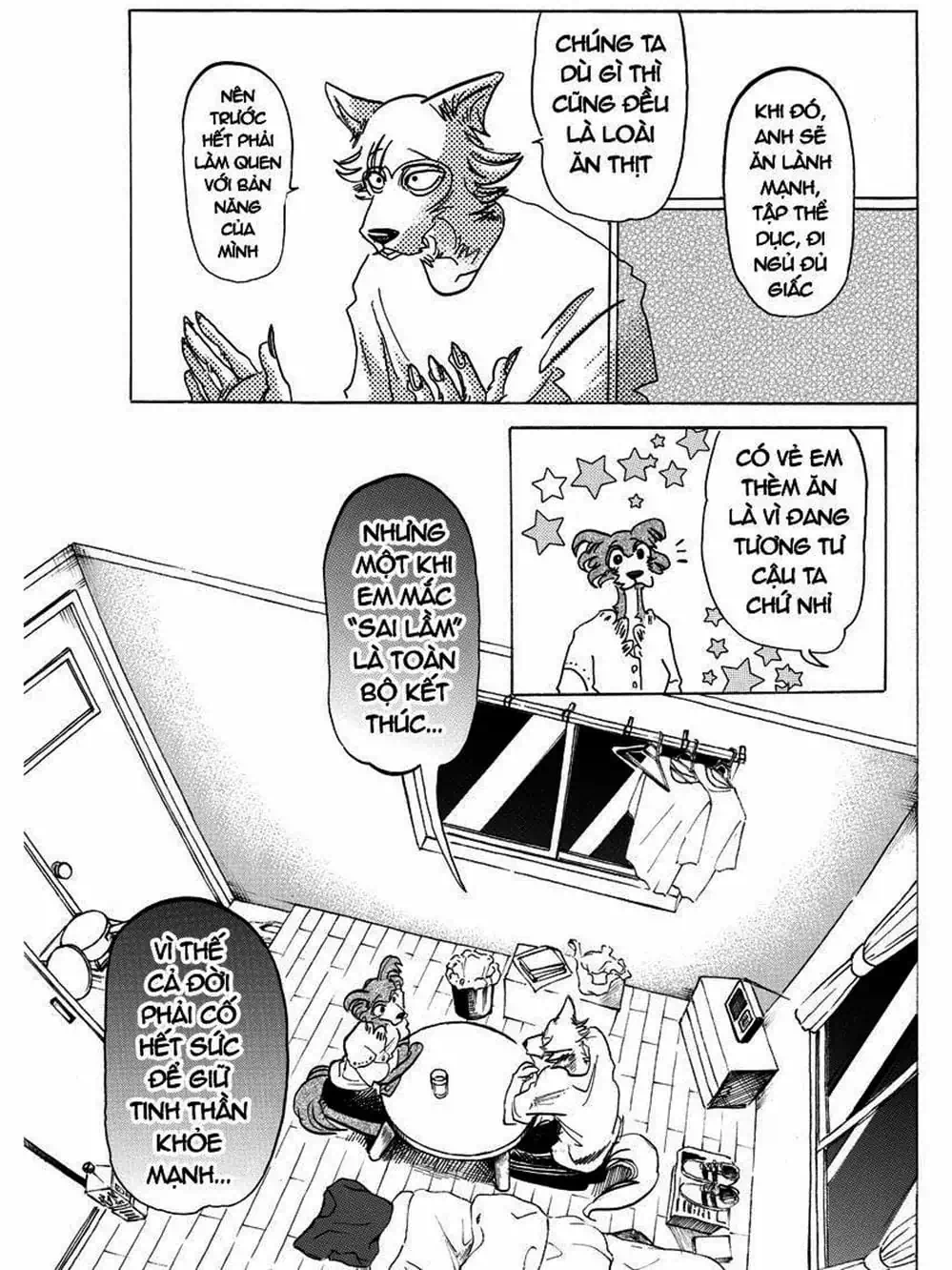 Truyện Tranh Bởi Vì Chúng Ta Đều Là Những Ngôi Sao - Beastars trang 10