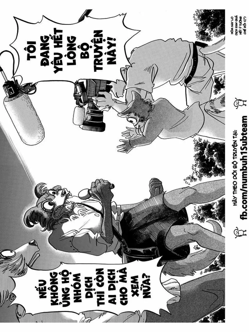 Truyện Tranh Bởi Vì Chúng Ta Đều Là Những Ngôi Sao - Beastars trang 10