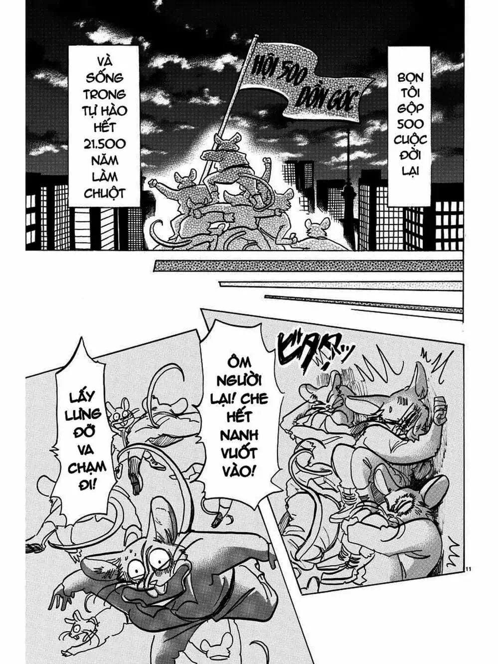 Truyện Tranh Bởi Vì Chúng Ta Đều Là Những Ngôi Sao - Beastars trang 10