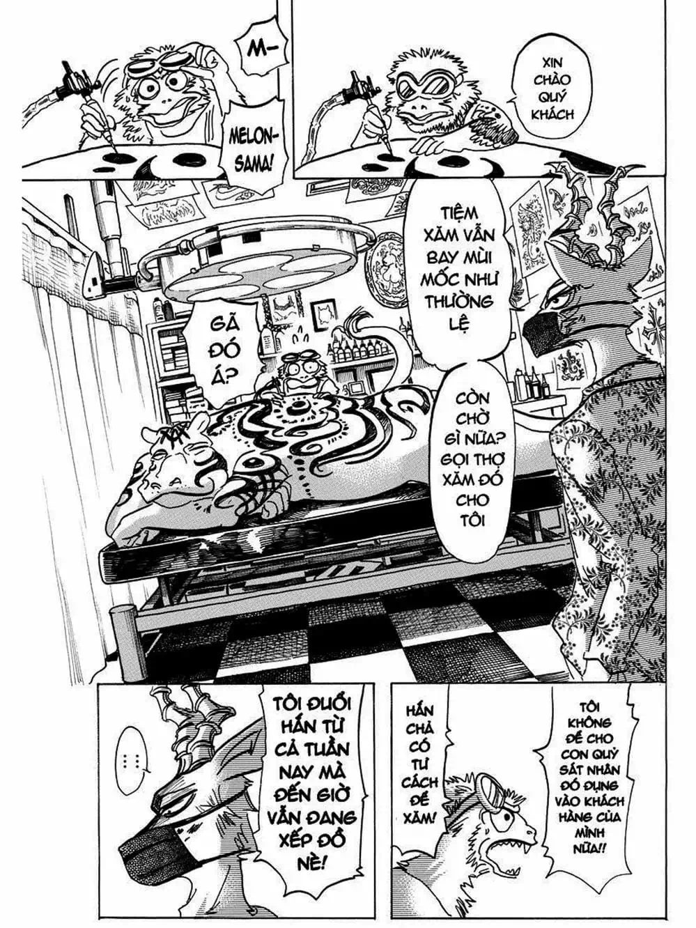 Truyện Tranh Bởi Vì Chúng Ta Đều Là Những Ngôi Sao - Beastars trang 10