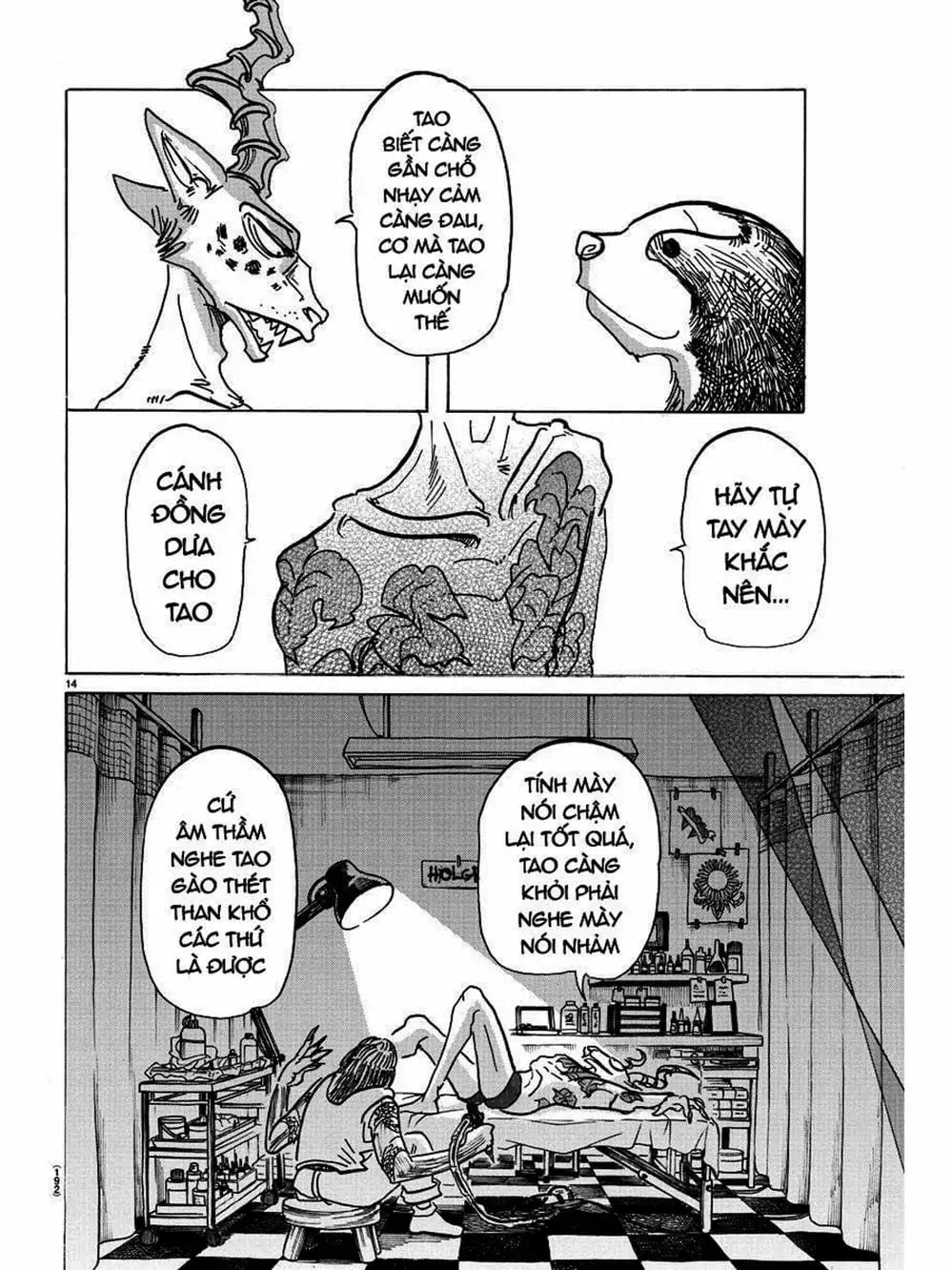 Truyện Tranh Bởi Vì Chúng Ta Đều Là Những Ngôi Sao - Beastars trang 10