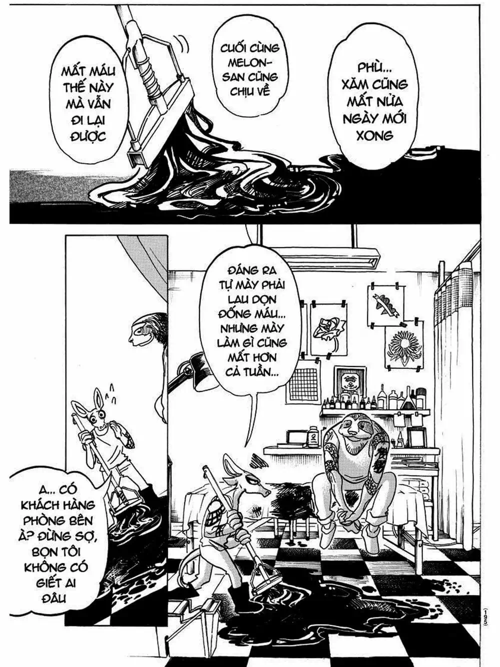 Truyện Tranh Bởi Vì Chúng Ta Đều Là Những Ngôi Sao - Beastars trang 10