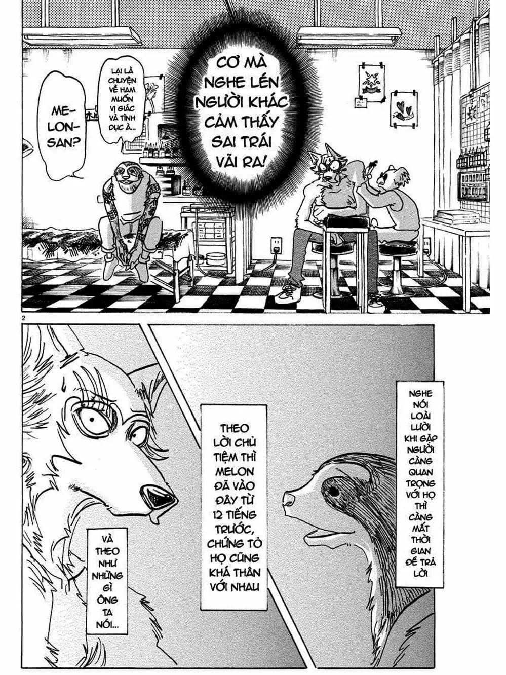 Truyện Tranh Bởi Vì Chúng Ta Đều Là Những Ngôi Sao - Beastars trang 10
