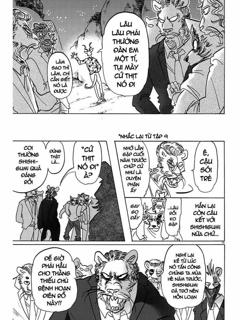 Truyện Tranh Bởi Vì Chúng Ta Đều Là Những Ngôi Sao - Beastars trang 10