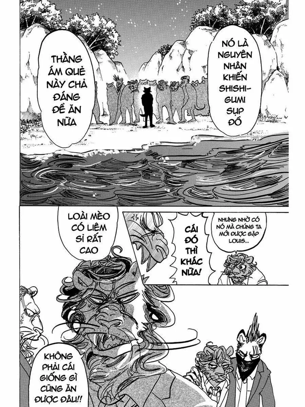 Truyện Tranh Bởi Vì Chúng Ta Đều Là Những Ngôi Sao - Beastars trang 10