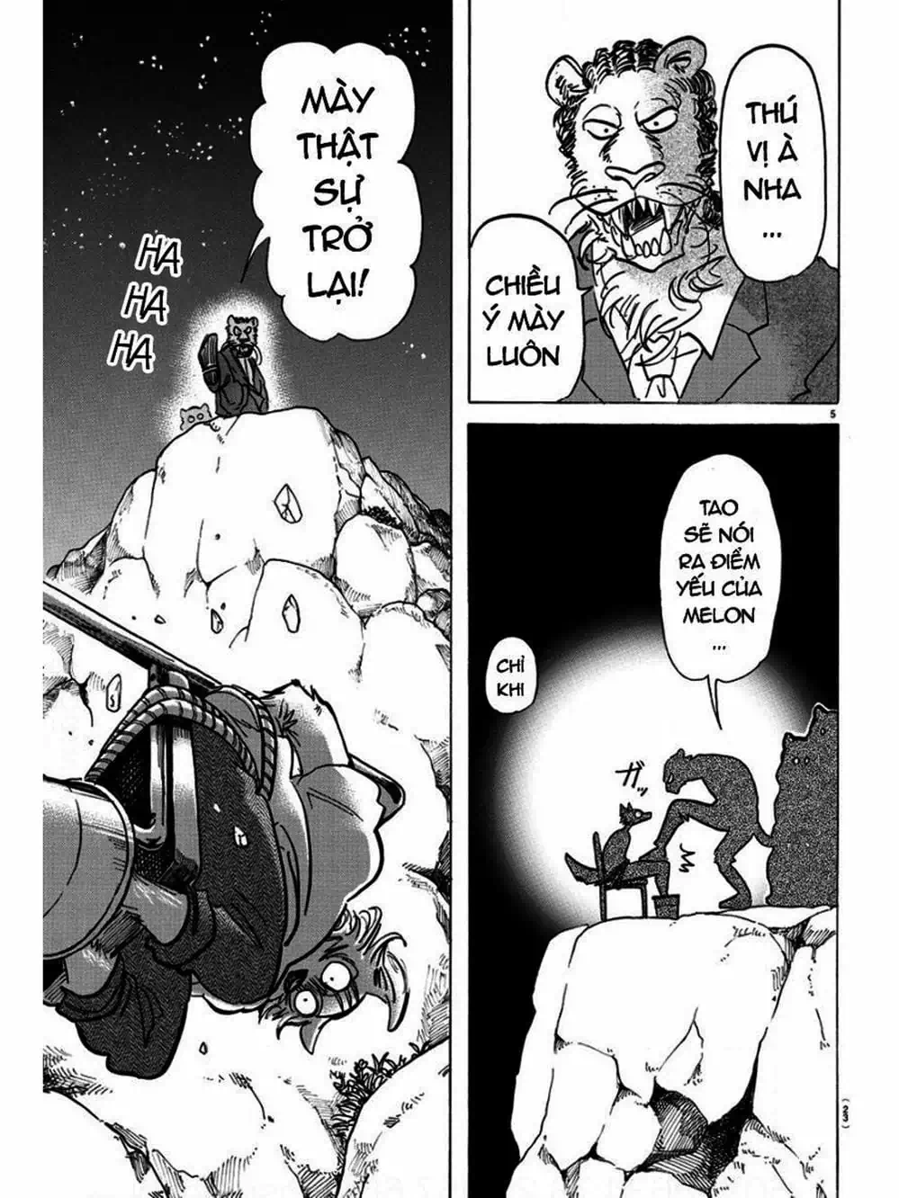Truyện Tranh Bởi Vì Chúng Ta Đều Là Những Ngôi Sao - Beastars trang 10