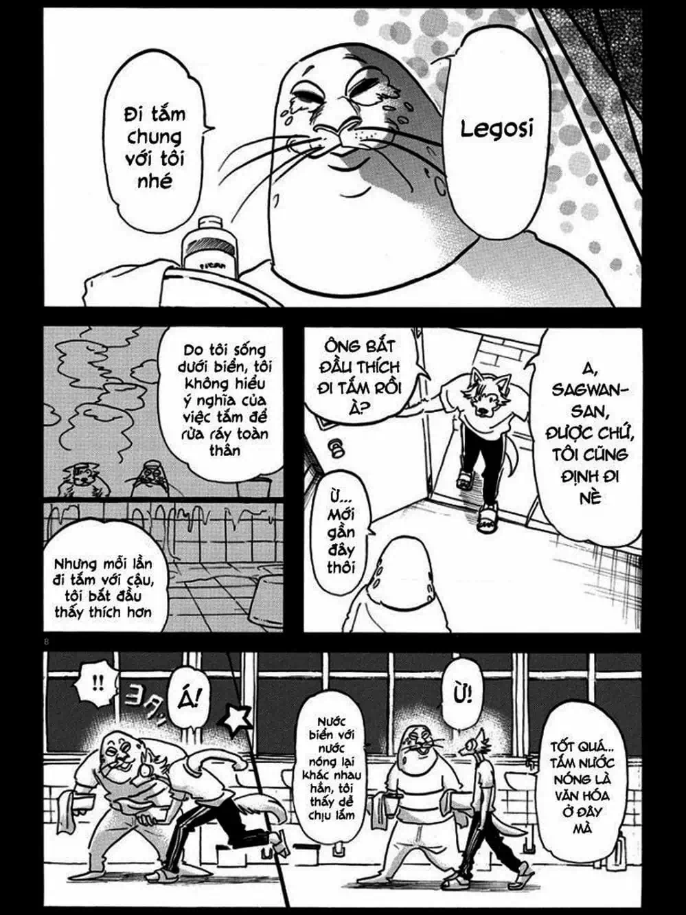 Truyện Tranh Bởi Vì Chúng Ta Đều Là Những Ngôi Sao - Beastars trang 10