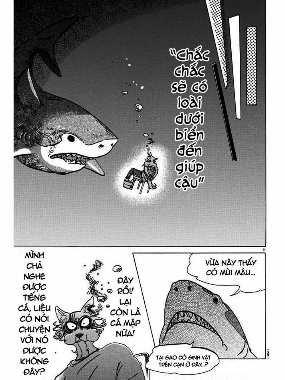 Truyện Tranh Bởi Vì Chúng Ta Đều Là Những Ngôi Sao - Beastars trang 10