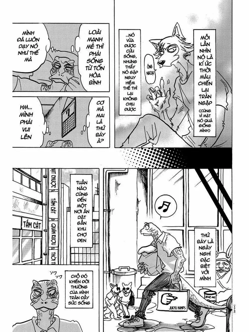 Truyện Tranh Bởi Vì Chúng Ta Đều Là Những Ngôi Sao - Beastars trang 10