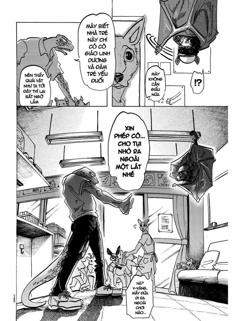 Truyện Tranh Bởi Vì Chúng Ta Đều Là Những Ngôi Sao - Beastars trang 10