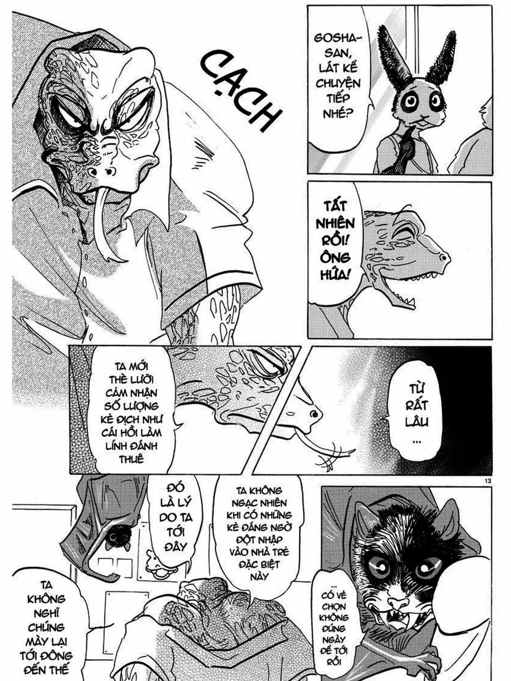 Truyện Tranh Bởi Vì Chúng Ta Đều Là Những Ngôi Sao - Beastars trang 10