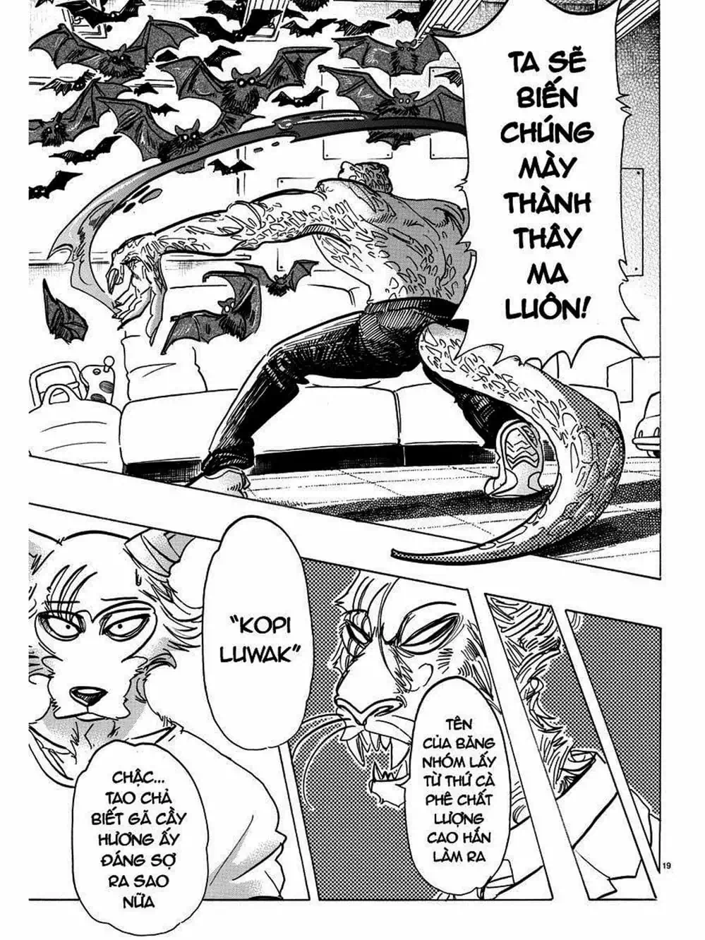 Truyện Tranh Bởi Vì Chúng Ta Đều Là Những Ngôi Sao - Beastars trang 10