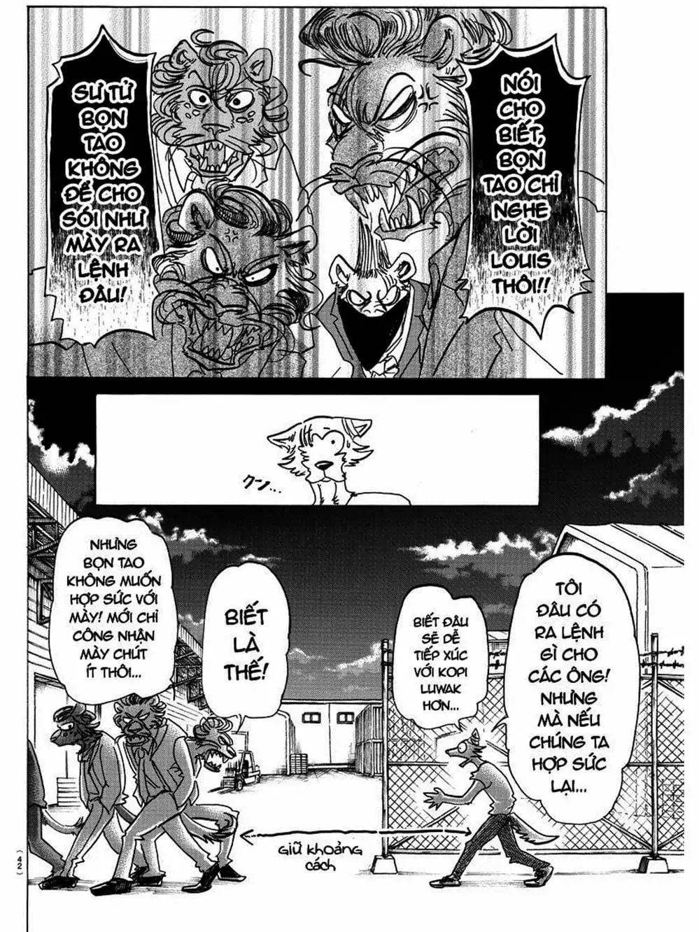 Truyện Tranh Bởi Vì Chúng Ta Đều Là Những Ngôi Sao - Beastars trang 10