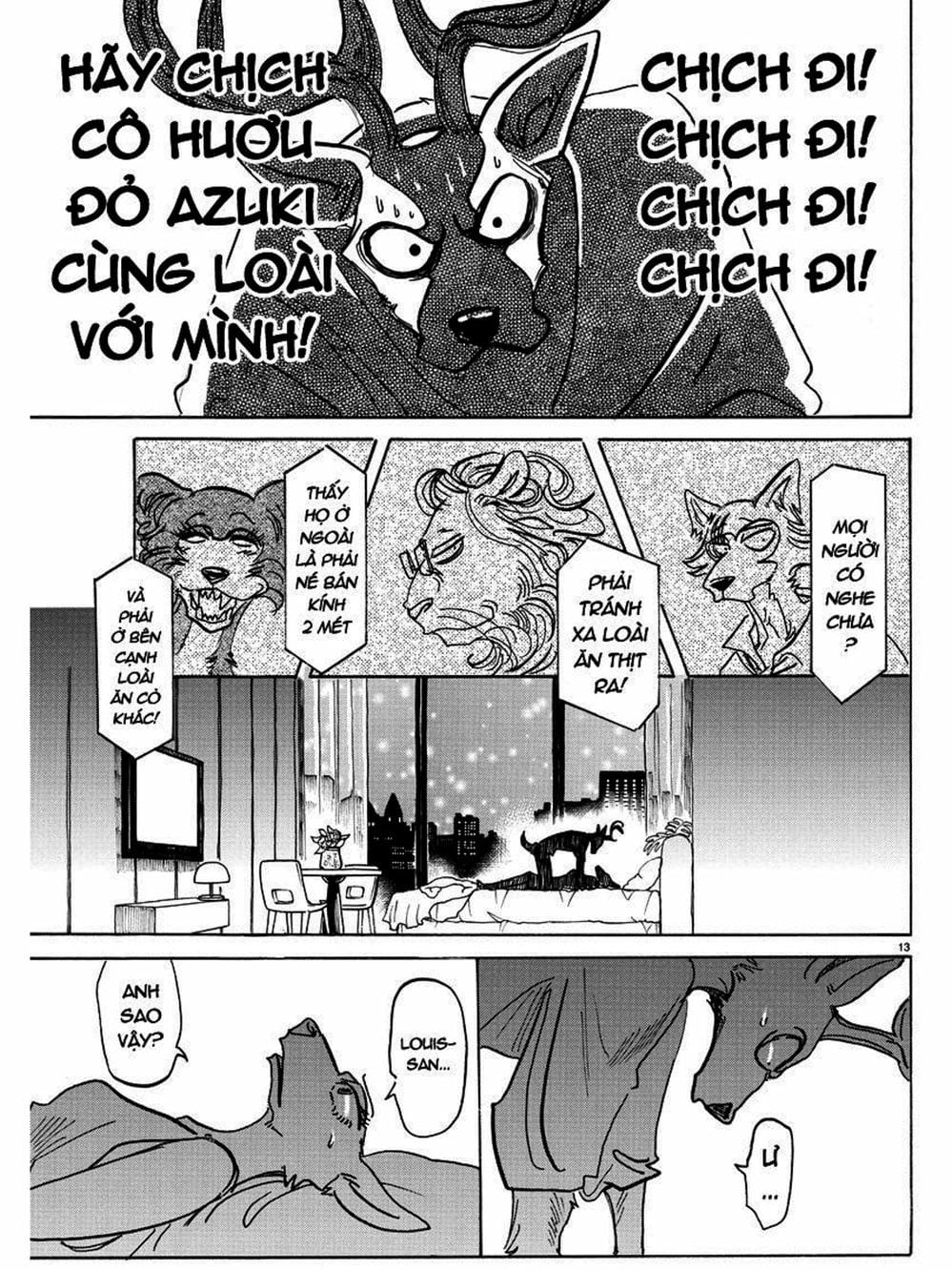 Truyện Tranh Bởi Vì Chúng Ta Đều Là Những Ngôi Sao - Beastars trang 10