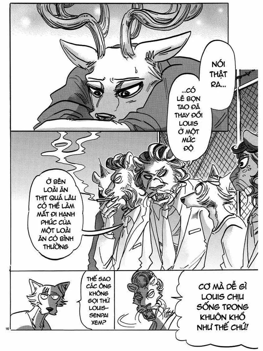 Truyện Tranh Bởi Vì Chúng Ta Đều Là Những Ngôi Sao - Beastars trang 10