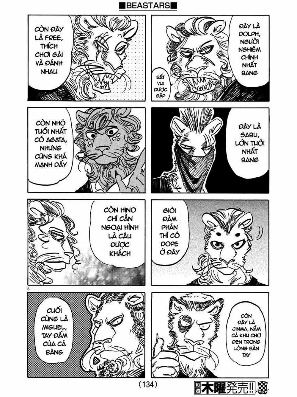 Truyện Tranh Bởi Vì Chúng Ta Đều Là Những Ngôi Sao - Beastars trang 10