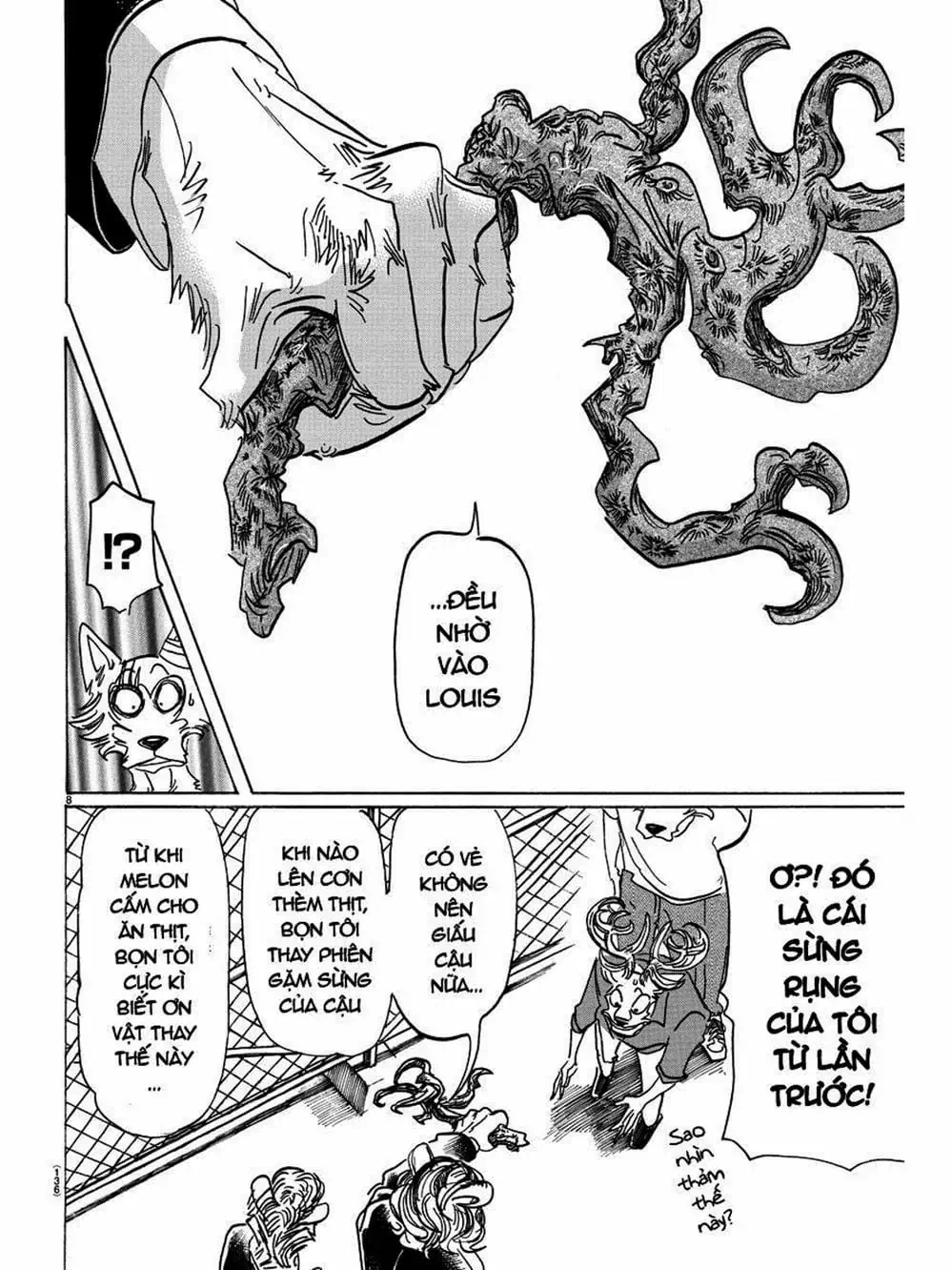 Truyện Tranh Bởi Vì Chúng Ta Đều Là Những Ngôi Sao - Beastars trang 10