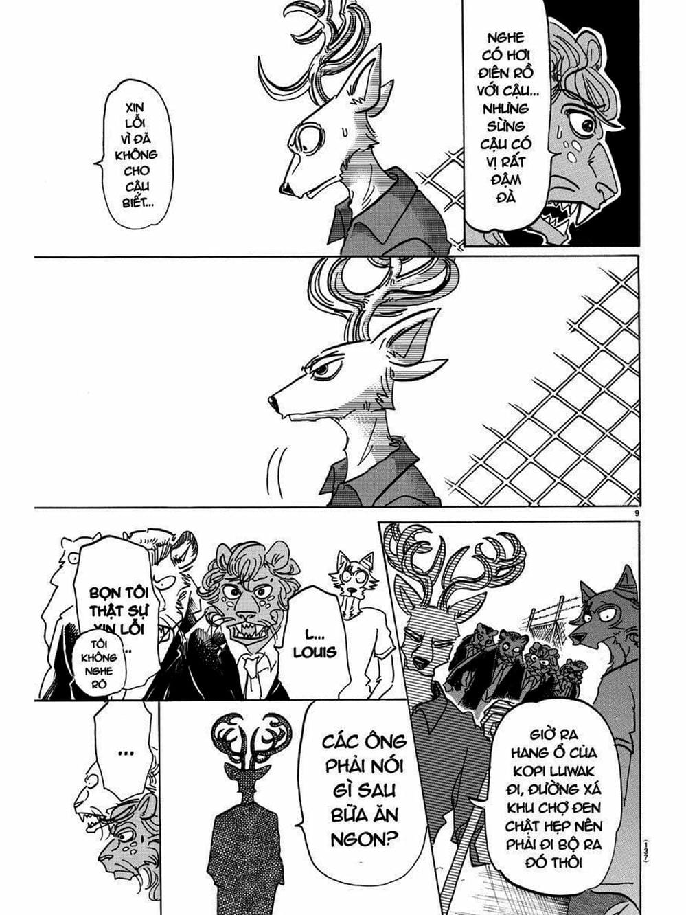 Truyện Tranh Bởi Vì Chúng Ta Đều Là Những Ngôi Sao - Beastars trang 10