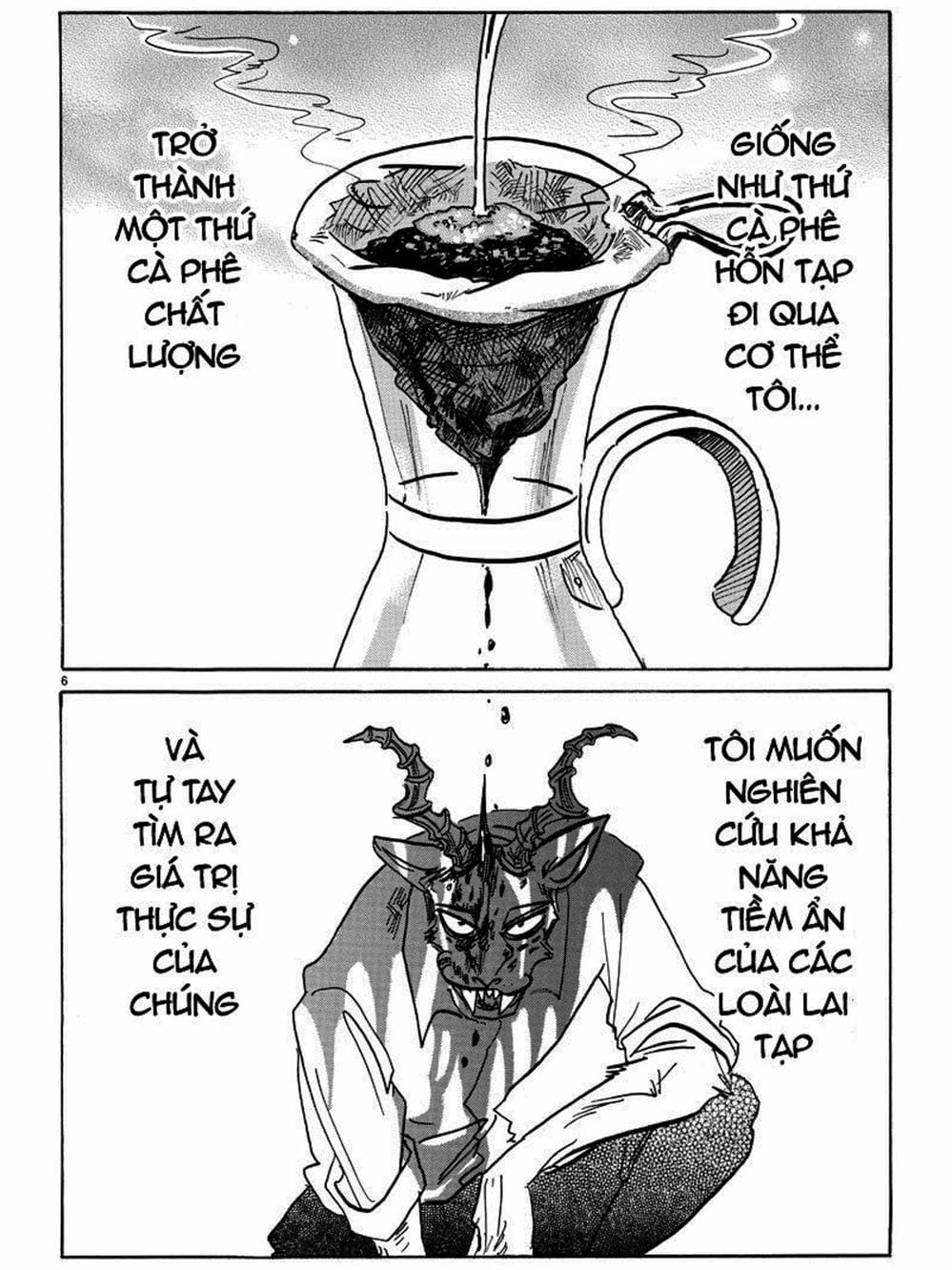 Truyện Tranh Bởi Vì Chúng Ta Đều Là Những Ngôi Sao - Beastars trang 10