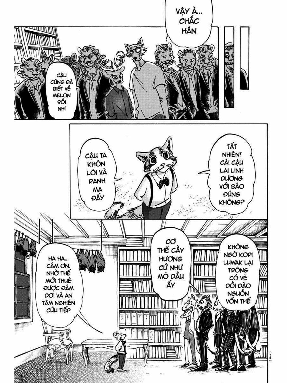Truyện Tranh Bởi Vì Chúng Ta Đều Là Những Ngôi Sao - Beastars trang 10