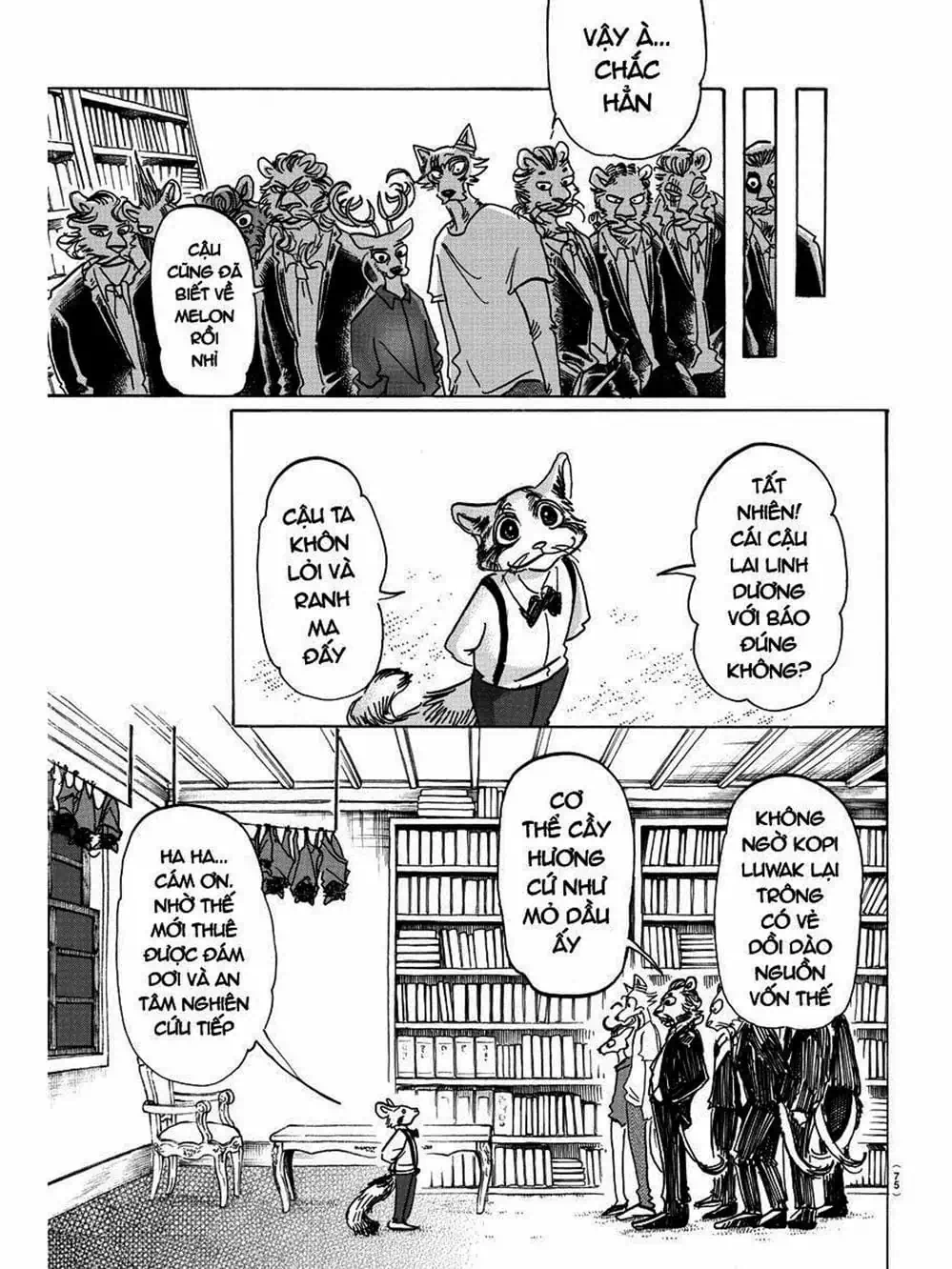 Truyện Tranh Bởi Vì Chúng Ta Đều Là Những Ngôi Sao - Beastars trang 10