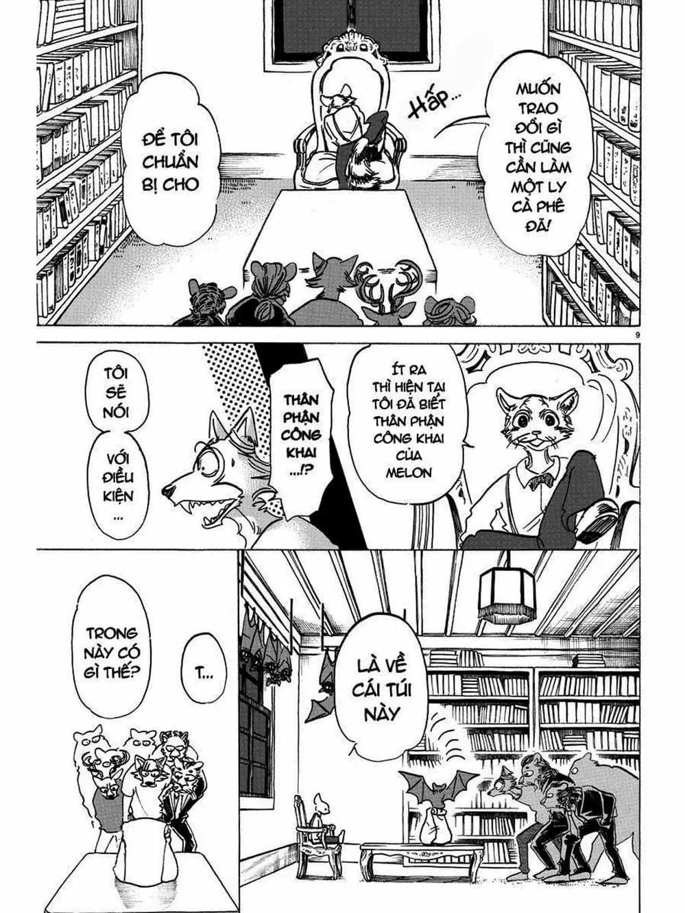 Truyện Tranh Bởi Vì Chúng Ta Đều Là Những Ngôi Sao - Beastars trang 10