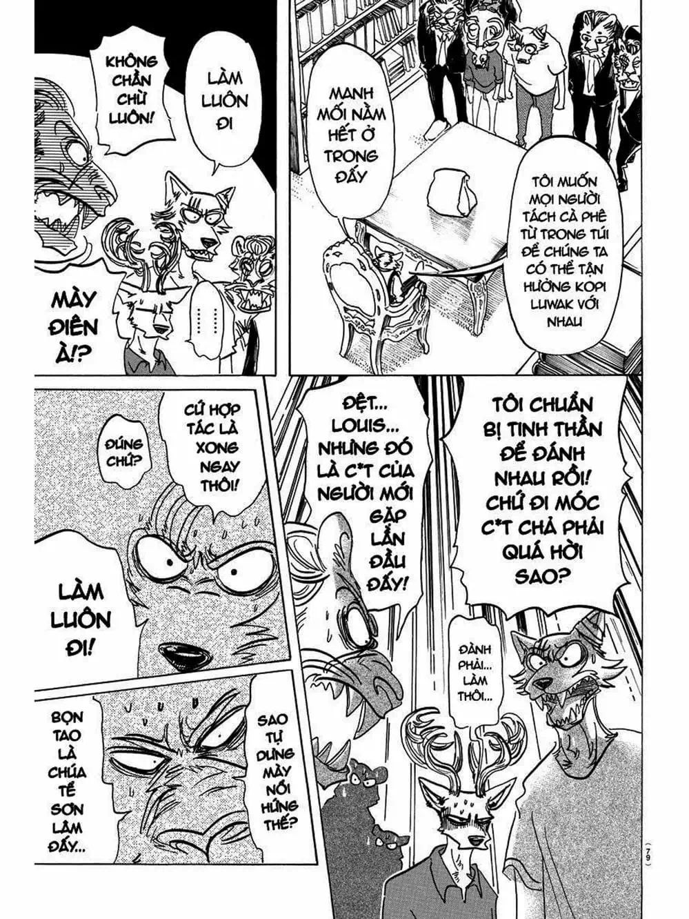 Truyện Tranh Bởi Vì Chúng Ta Đều Là Những Ngôi Sao - Beastars trang 10