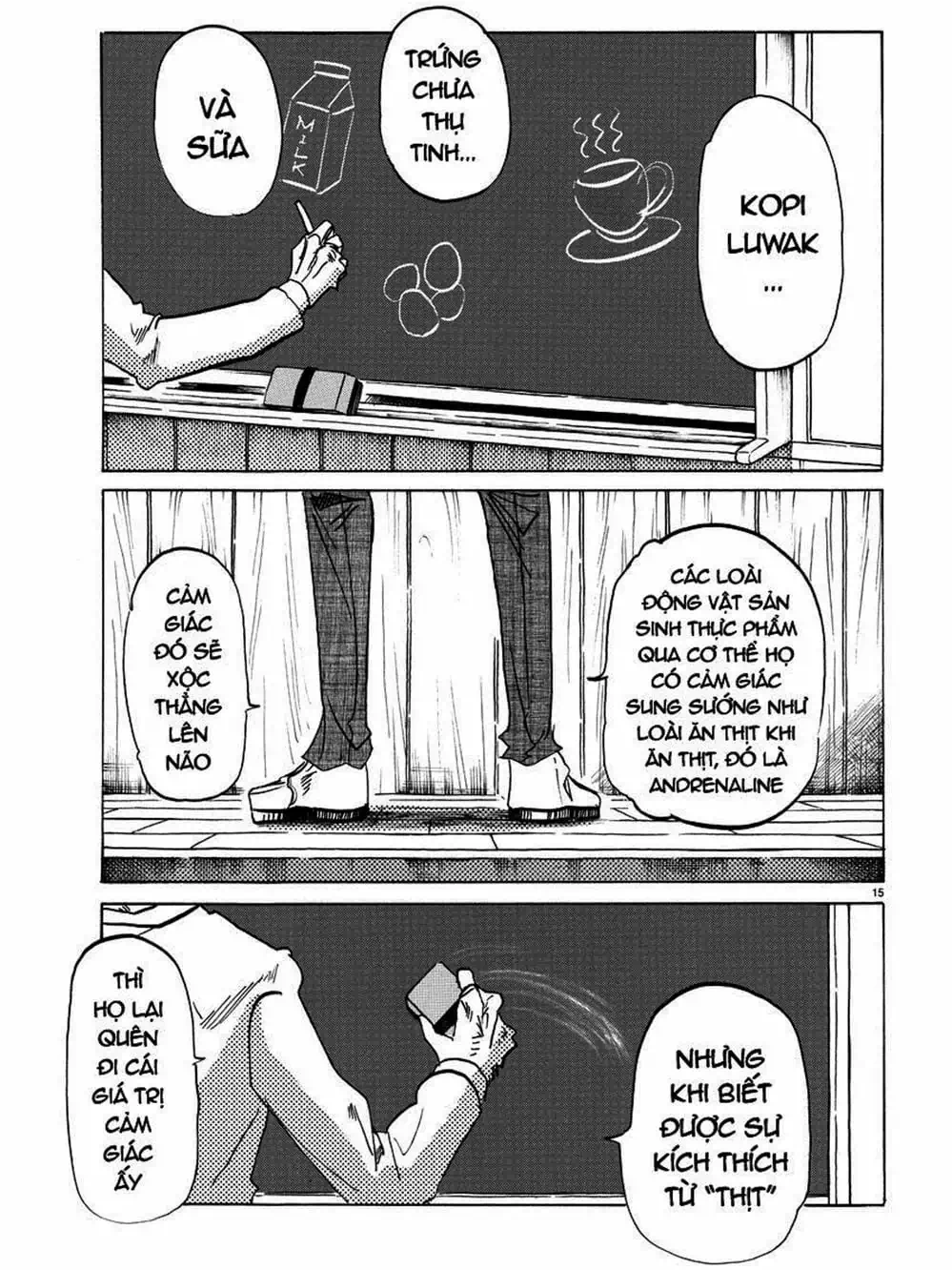 Truyện Tranh Bởi Vì Chúng Ta Đều Là Những Ngôi Sao - Beastars trang 10