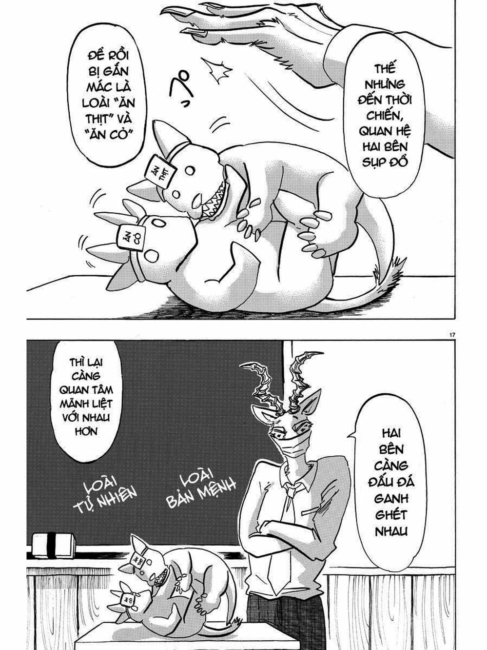 Truyện Tranh Bởi Vì Chúng Ta Đều Là Những Ngôi Sao - Beastars trang 10